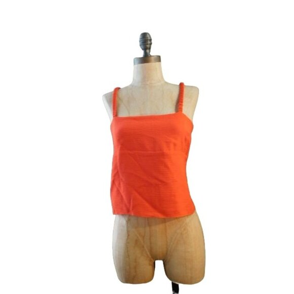 Gianni Bini Size XS Red Strappy Open Back Blouse Top SEXY NWT $69 - Picture 1 of 3